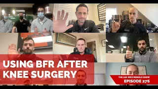 Using BFR After Knee Surgery