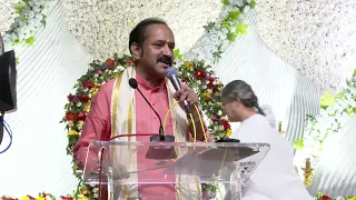 Shri Gangashara Sastry LV, Founder Chairman, Bhagavadgita Foundation, during Live : about Dr GBK Rao