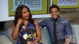 Sanaa Lathan & Michael Ealy on The Perfect Guy [Weekend Express HLN]