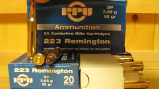 223 Rem 55 Grain Soft Point Ammo by Prvi Partizan - PP223 at SGAmmo.com