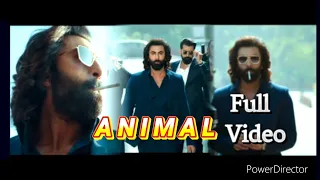 Animals Hero superstar Ranbir Kapoor Kapoor powerful ⚡💥 dialogues mass Fight Trailer video C G A