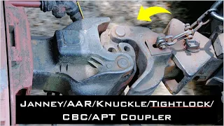 Train Coupler Explained: Janney/CBC/AAR/Knuckle/Tightlock