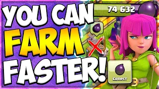 Drills Are Too Slow! How to Farm Dark Elixir Fast at TH10 without Heroes in Clash of Clans