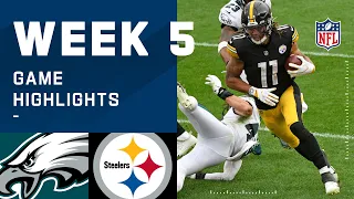 Eagles vs. Steelers Week 5 Highlights | NFL 2020