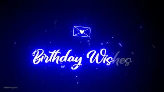 💕 27 February Happy Birthday status | 30sec black screen WhatsApp status | birthday song status