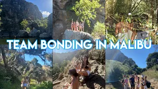 UCLA cheer goes cliff jumping! (eventually)