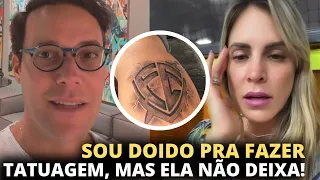 André Valadão e esposa falam sobre relacionamento e expõem discordância sobre tatuagem