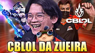 COREANO LATINDO E ASHE SUPORTE - CBLOL DA ZUEIRA