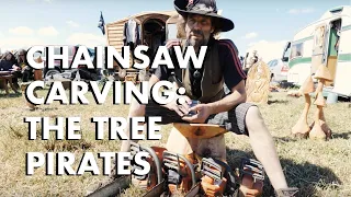 Chainsaw carving: The Tree Pirates