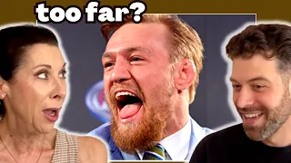 Mom REACTS to Conor McGregor's Craziest Moments