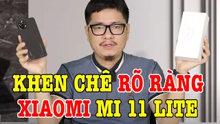 Khen chê rõ ràng Xiaomi Mi 11 Lite : ĐÁNG TIẾC !