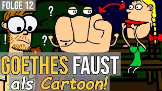 Garten | Goethes Faust als Cartoon Folge 12