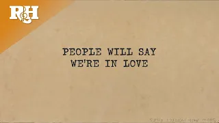 "People Will Say We're In Love" from OKLAHOMA! | A Look At Oscar Hammerstein II's Lyrics