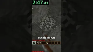 The First Ever Minecraft Speedrun (11 Years Old)