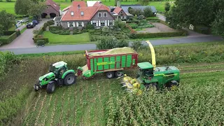 Hakselen 2023 | John Deere 7480i | Van den Top | deutz-fahr + fendt + john deere + case + volvo L60H