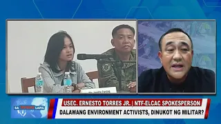 NTF-ELCAC sa pahayag ng dalawang aktibista na dinakip sila ng mga militar