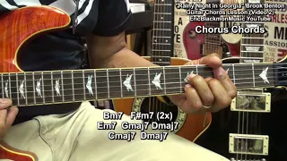 RAINY NIGHT IN GEORGIA Brook Benton Guitar Chords Lesson Video #2 @EricBlackmonGuitarGUITAR LESSONS