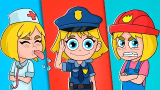 PoliceGirl, FireGirl and Doctor Song | Kids Songs & Nursery Rhymes | + More DoReMi Cartoons