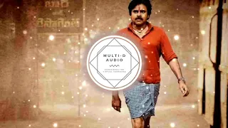 BheemlaNayak- Lala Bheemla 8D AUDIO Song | Pawan Kalyan, Rana | Trivikram | SaagarKChandra | ThamanS