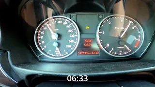 BMW e92 320d stage 1 0-100 acceleration