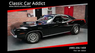 Test Drive 1970 Plymouth Cuda 440 SOLD Classic Car Addict