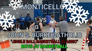 Monticello, NY VS John S. Burke Catholic, Goshen, NY -Boys JV Basketball