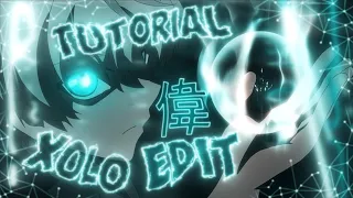 Anime Edit Tutorial | Xolo伟 | Ragna Crimson 💣