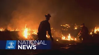 Cree nations in northern Quebec evacuate ahead of wildfires | APTN News