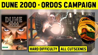 DUNE 2000 - ORDOS CAMPAIGN - HARD DIFFICULTY - NO COMMENTARY LONGPLAY WITH CUTSCENES - 1080P