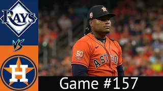 Astros VS Rays Condensed Game Highlights 9/30/22