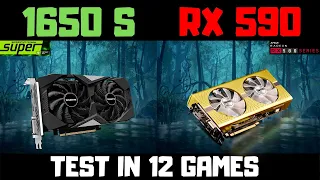 GTX 1650 Super Vs RX 590 Benchmark Comparison In 12 Games