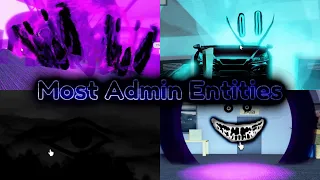 (UPDATED) Most Admin Entities | Rooms: Low Detailed