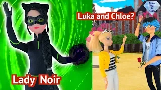 Lady Noir Ladybug Chloe Luka Date FULL - EPISODE | MIRACULOUS NEW Doll Switch Swap Kwami