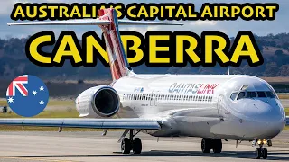 Australia’s Capital Airport: Canberra Plane Spotting at ITS BEST (CBR / YSCB)