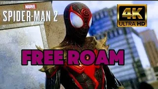 Spider Man 2 Free Roam (King In black Suit)