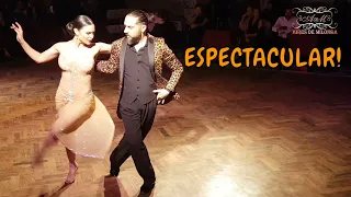 Espectacular! Celina Rotundo, Hugo Patyn, Tango dance, milonga Parakultural, Salón Canning