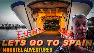 PLYMOUTH - ROSCOFF Brittany Ferries Lets Go To Spain Motorhome Adventure