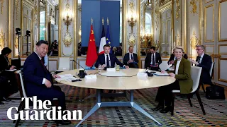 Xi and Macron call for closer Europe-China ties at Paris meeting