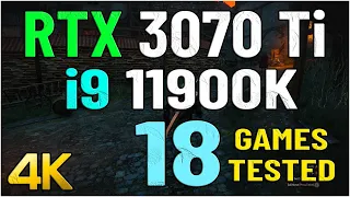 RTX 3070 Ti - Test in 18 Games at 2160p - 4K | Tech MK