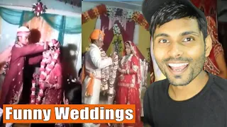 Indian Funny Weddings, INDIAN SHAADI FAILS REVIEW | Aman Kumar Vlogs