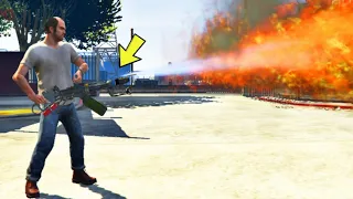 GTA 5 - How To Get A Flamethrower in GTA 5! (Secret Location) - Flamethrower Location in GTA 5