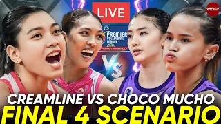 CHOCOMUCHO PAPAHIRAPAN ang CREAMLINE mag-SEMIS! BDL vs CMFT! SCENARIOS para FINAL 4 ang CCS, ALAMIN!