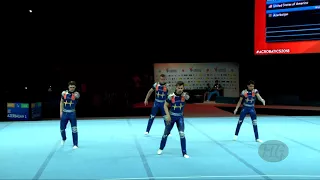 Belgium (BEL) - 2018 Acrobatic Worlds, Antwerpen (BEL) - Balance  Men's Group