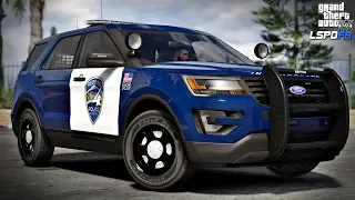 GTA 5 Mods LSPDFR #93 - Redding Police Department (LSPDFR 0.4.4)