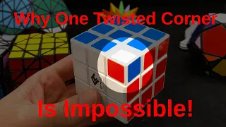 An intuitive proof that twist is constrained in most twisty puzzles