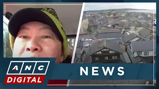 Filipino in Japan: Filipino community in Ishikawa in need of food, water following quake | ANC