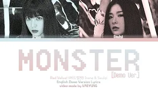 [DEMO VER.] RED VELVET Irene Seulgi "MONSTER" Lyrics [레드벨벳 MONSTER Demo Eng Version] English Lyrics