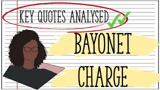 GCSE Grade 9 Analysis of the Best Quotes in 'Bayonet Charge' by Ted Hughes