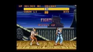 Street Fighter II Turbo(SNES)-Chun Li Playthrough