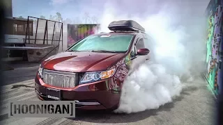 [HOONIGAN] DT 052: 1000HP Minivan Burnout (Bisimoto)
